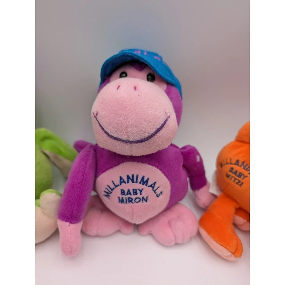 Commonwealth Millanimals‎ Baby Melody Miles Miron Mitzi Plush 11 Inch Lot of 4